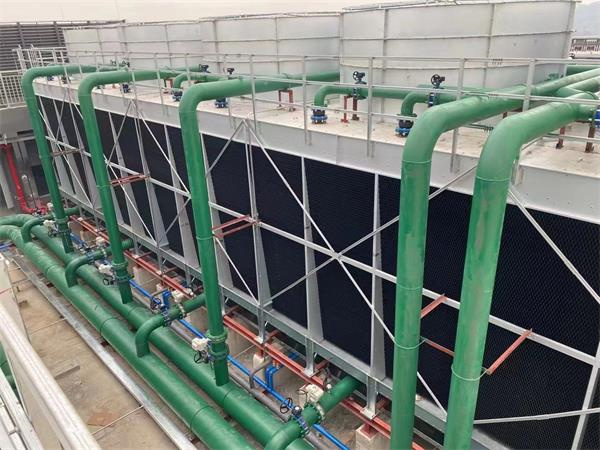 玻璃鋼冷卻塔是怎么工作的,圓形玻璃鋼冷卻塔填料